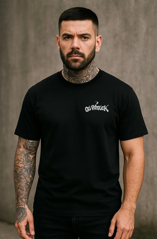 OG Patrick Custom  Oversiz T-shirt / Big OG Back print