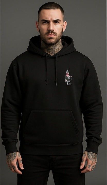 OG Patrick Custom Standard Hoodie (Small front / Big Back Print)