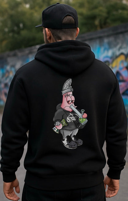 OG Patrick Custom  Premium Over size Hoodie Big OG Patrick Back print