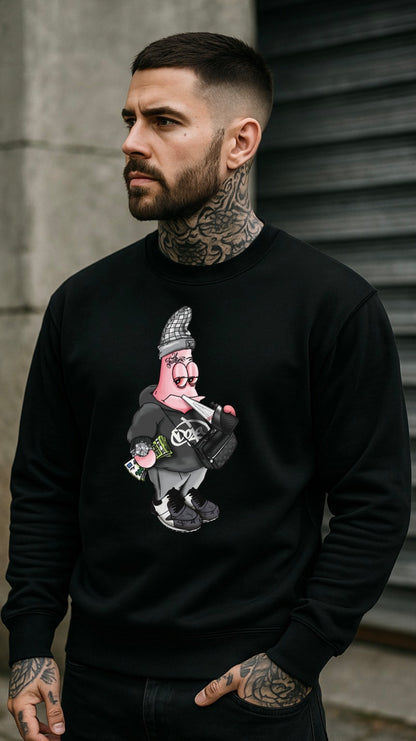 OG Patrick Custom Sweatshirt (Frontprint Gross)