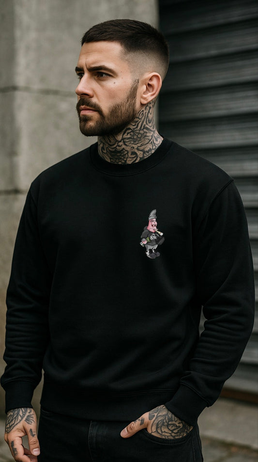 OG PATRICK Custom Sweatshirt  (Small front, Big Back Print)