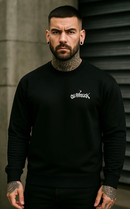 OG Patrick Custom  Sweatshirt  (Big OG Back print)
