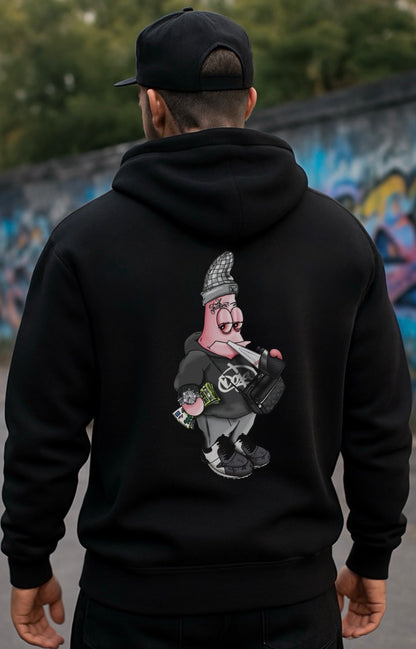 OG Patrick Custom  Premium Over size Hoodie Big OG Patrick Back print