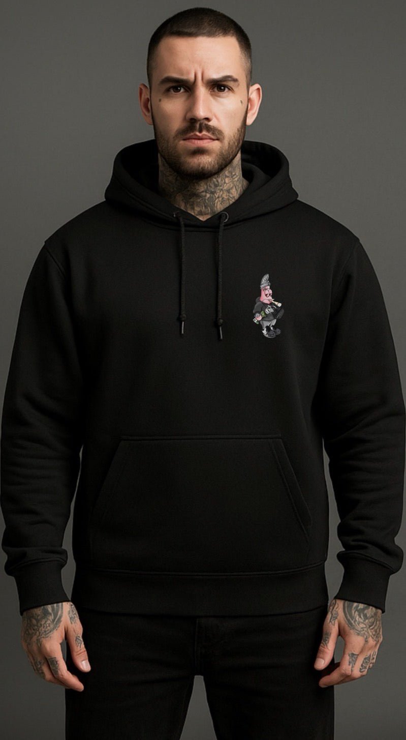 OG Patrick Custom Standard Hoodie (Small front / Big Back Print)
